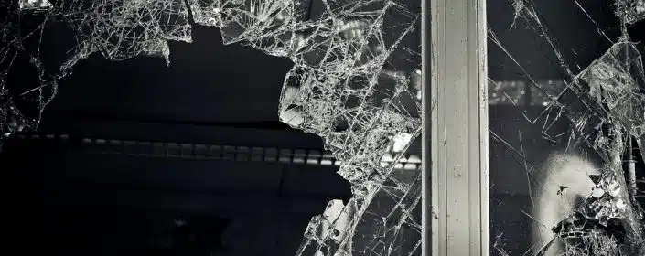 Tips for handling broken window glass